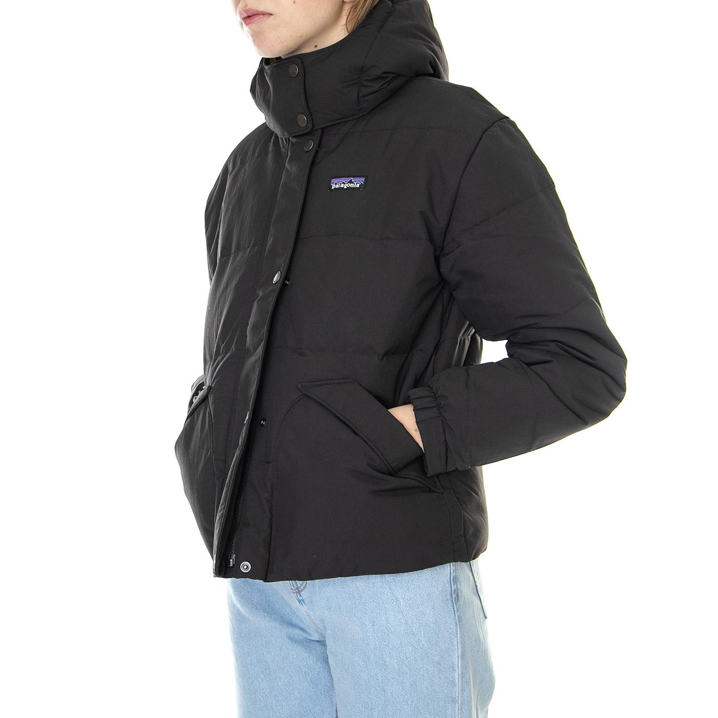 W's Downdrift Jkt Black - Giacca Invernale con Cappuccio Donna Nera 20625-BLK  PATAGONIA 