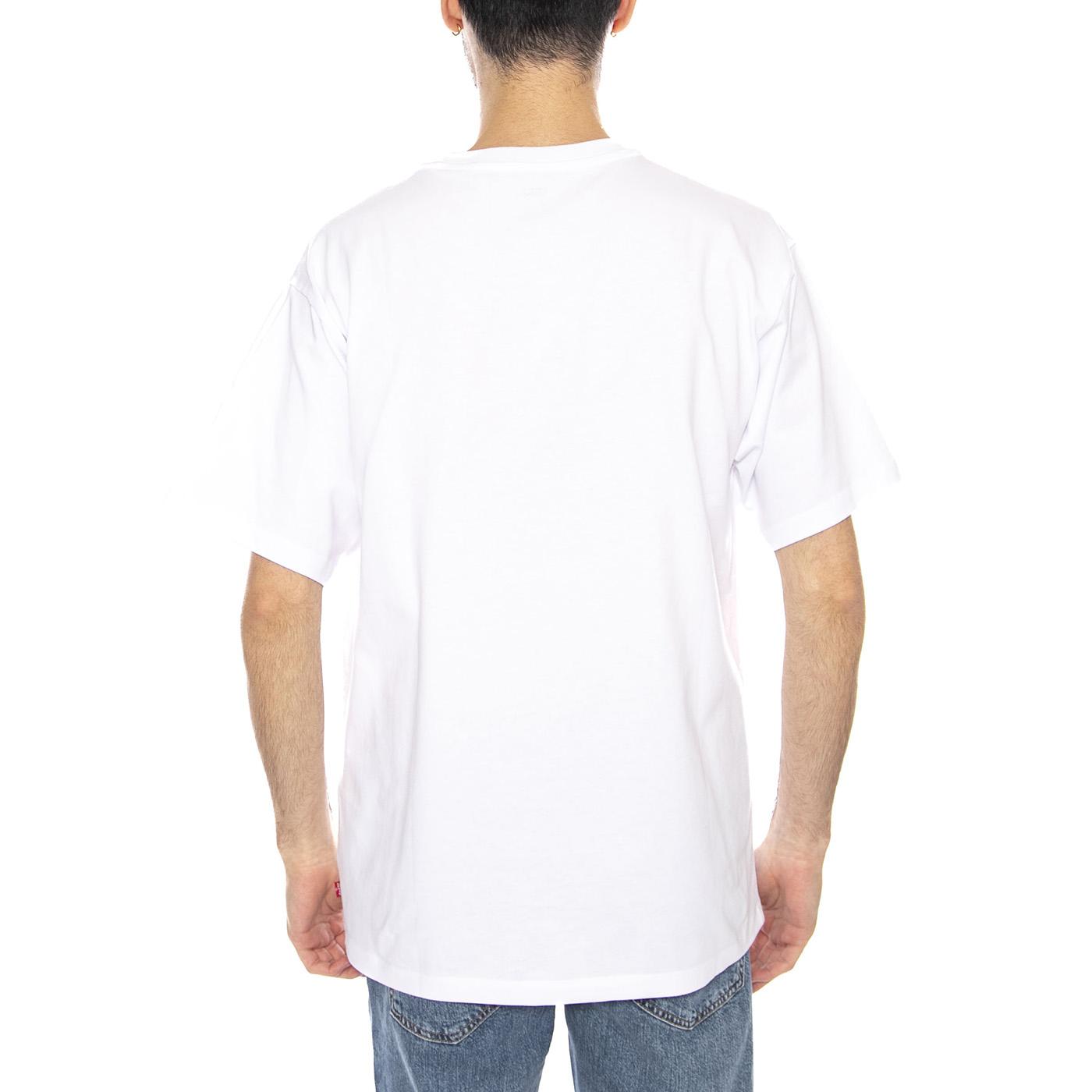 Vintage Fit Graphic Tee -- Maglietta Girocollo Uomo Bianca 0008C-0004 . LEVIS 