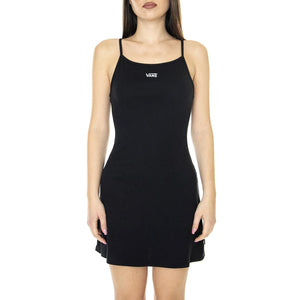 W' Jessie Dress Black / White - Abito Donna Nero VN0A5LMEY281  VANS 