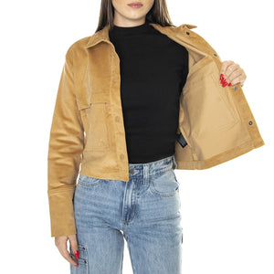 W Utility Cord Shacket Almond Butter - Giacca Donna Marrone NF0A8328I0J1  THE NORTH FACE 