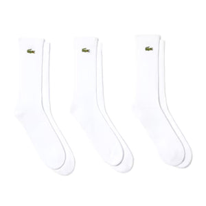 Calze - Set da Tre Paia di Calzini Bianchi con Logo Lacoste RA4182 Z92 LACOSTE 