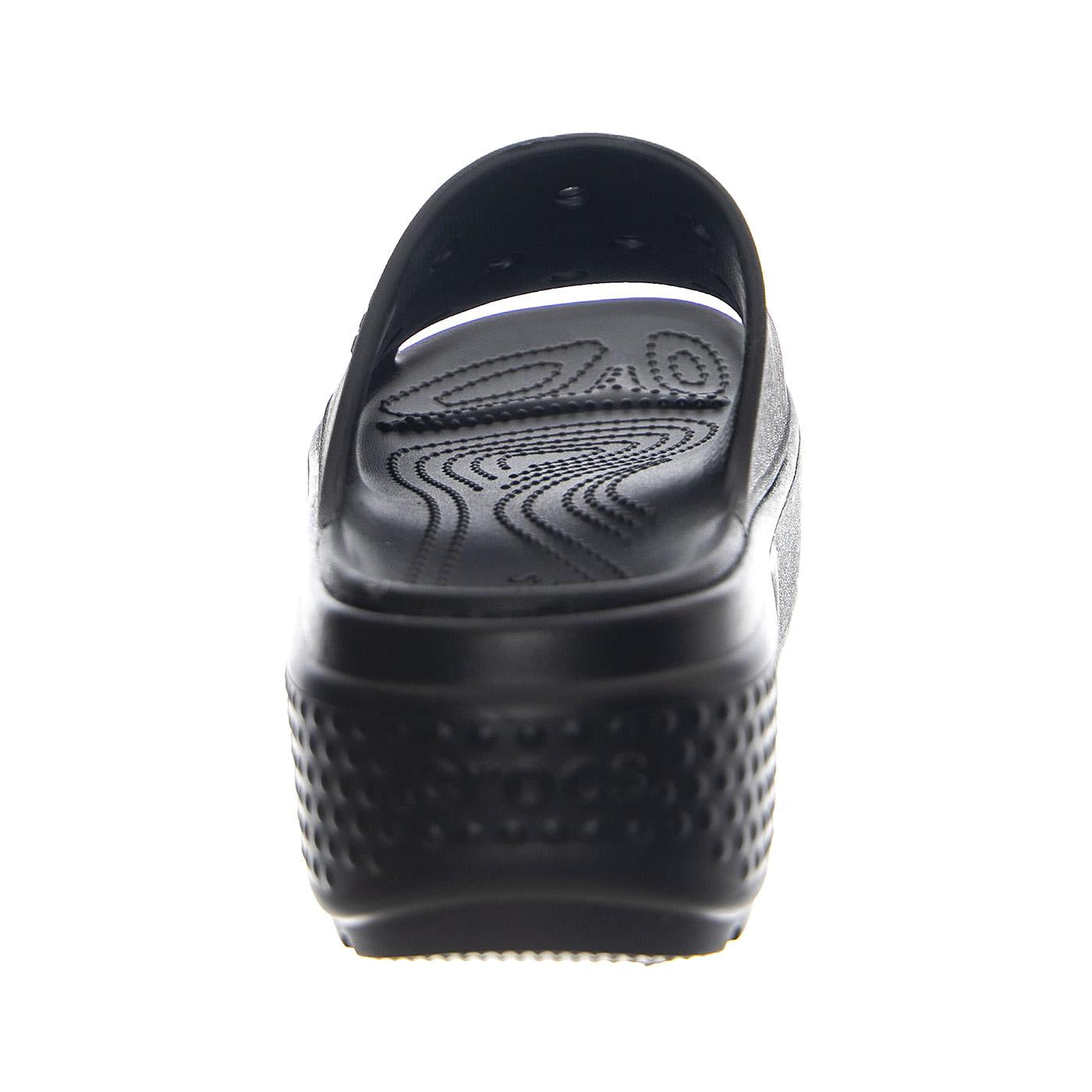 Stomp Slide Black - Sandali Donna Neri CR.209346-BLK  CROCS 