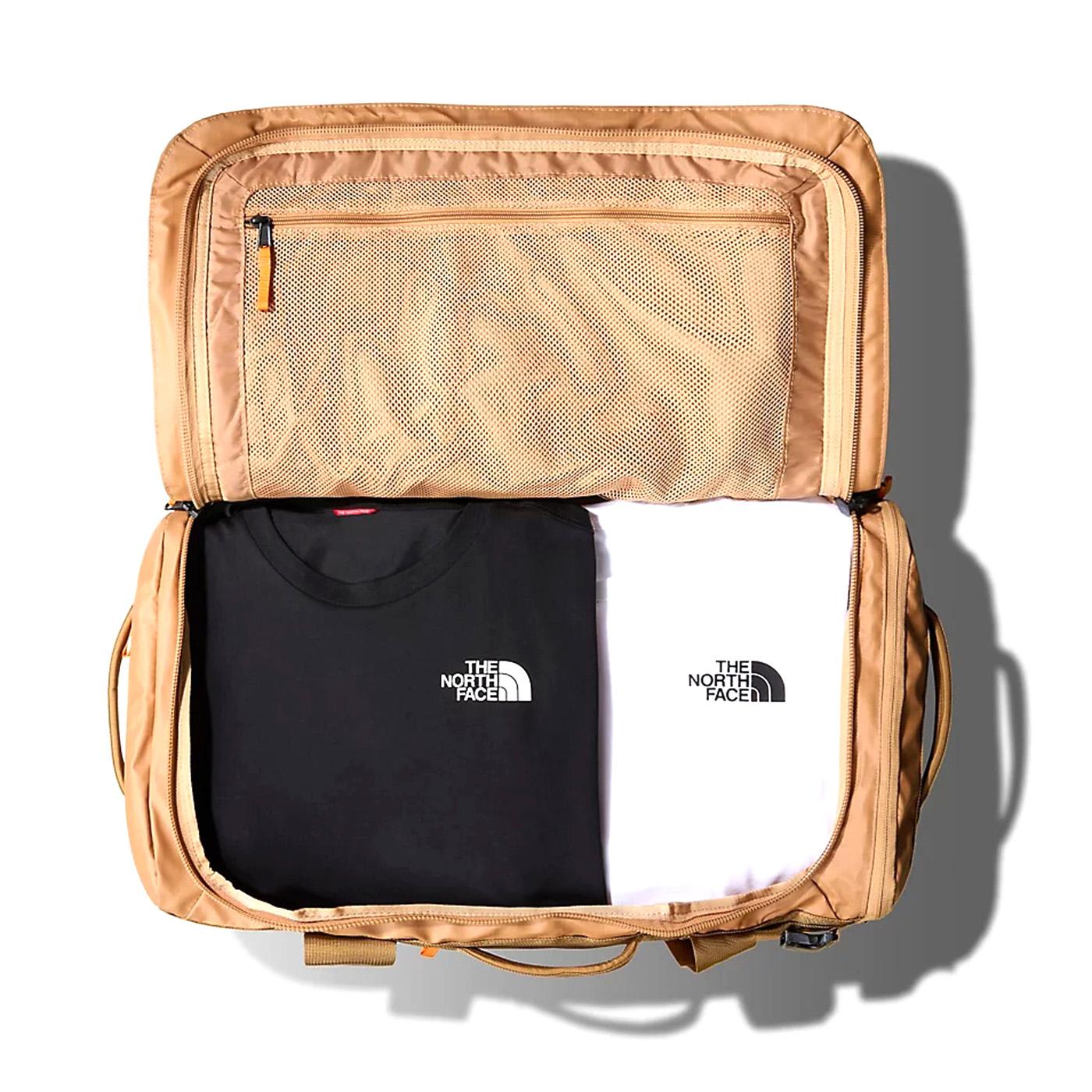 Base Camp Voyager Duffel 42L Almond Butter / Utility Brown / Mandarin - Borsa da Viaggio Marrone NF0A52RQOHC1  THE NORTH FACE 