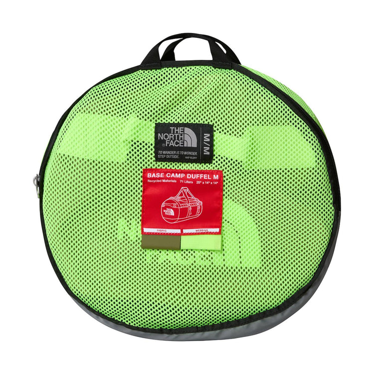 Base Camp Duffel M Forest Olive / Safety Green - Borsa da Viaggio Verde NF0A52SA32C1  THE NORTH FACE 