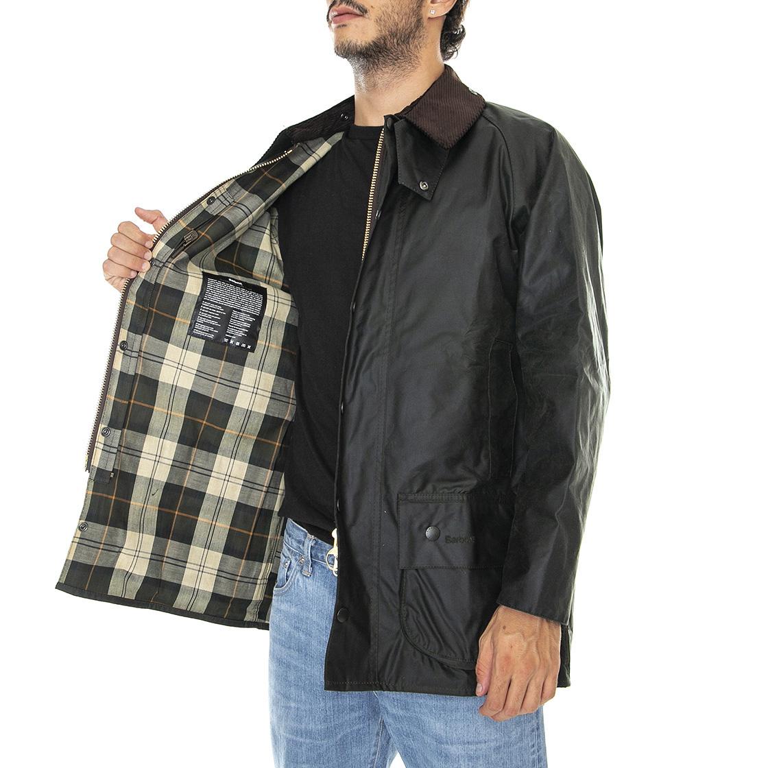 Beaufort Wax Jacket Sage - Giacca Invernale Uomo Verde FW22-MWX0017-SG91  BARBOUR 