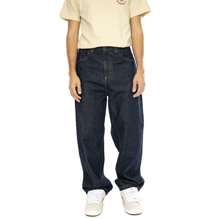 Brandon Pant Blue - Pantaloni Denim Jeans Uomo Blu I031246.0102  CARHARTT WIP 