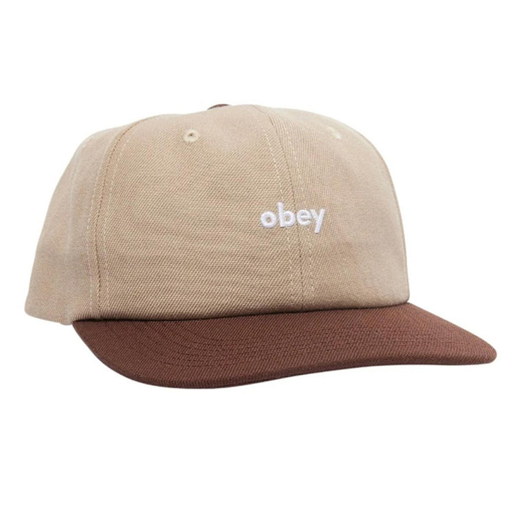 Obey Shade 6 Panel Snapback Khaki Multi - Cappellino con Visiera Multicolore 100580348-KHA  OBEY 