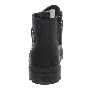 W' Pampa Hi Zip Black Shoes - Stivaletti alla Caviglia Uomo Neri PA-06442-008-M  PALLADIUM 