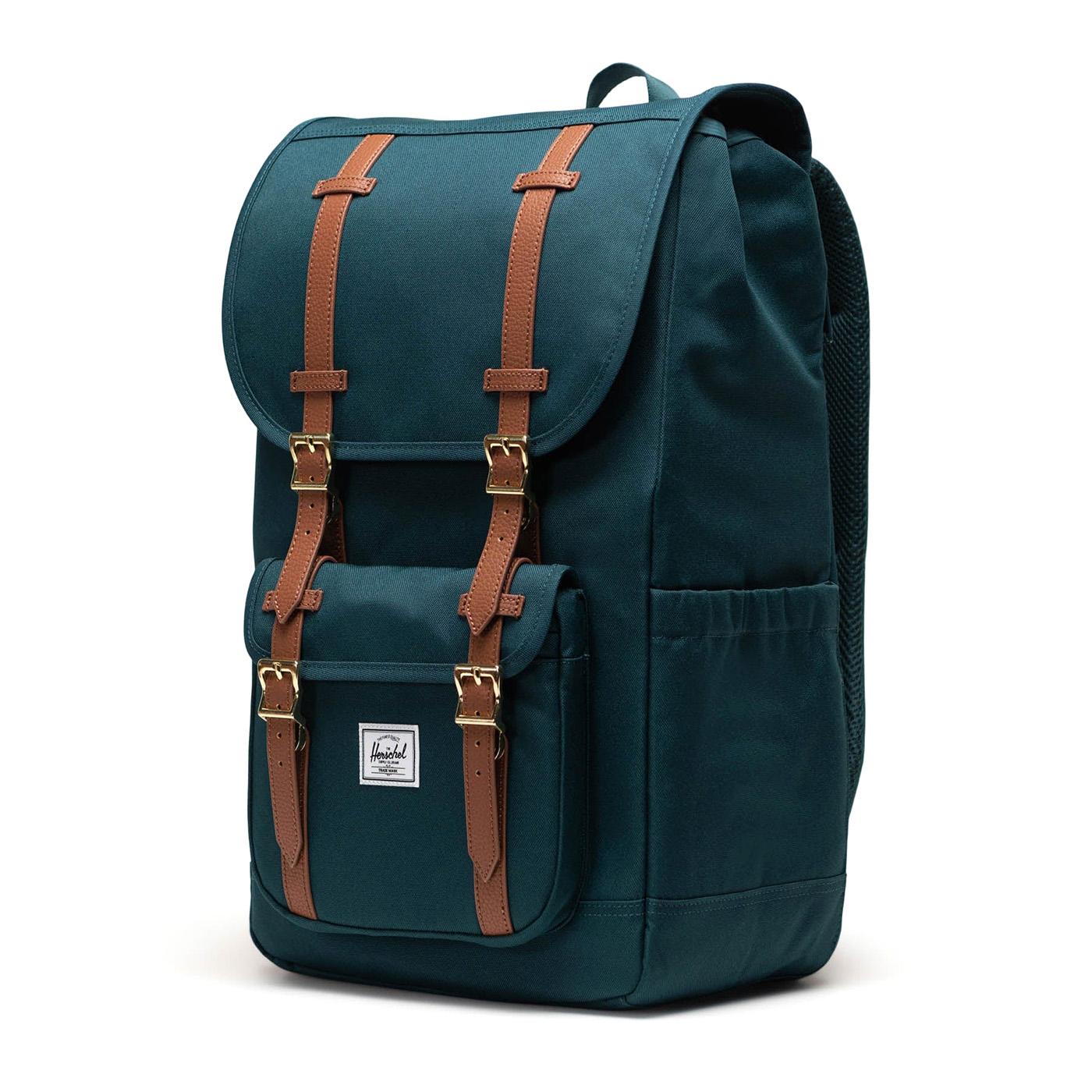 Herschel Little America Backpack Dark Sea - Zaino Verde 11390-06551-OS 06551 HERSCHEL 