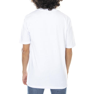 Mens Modern Cowboy T-Shirt - White - Maglietta Girocollo Uomo Bianca 0262WHT . DOOMSDAY 