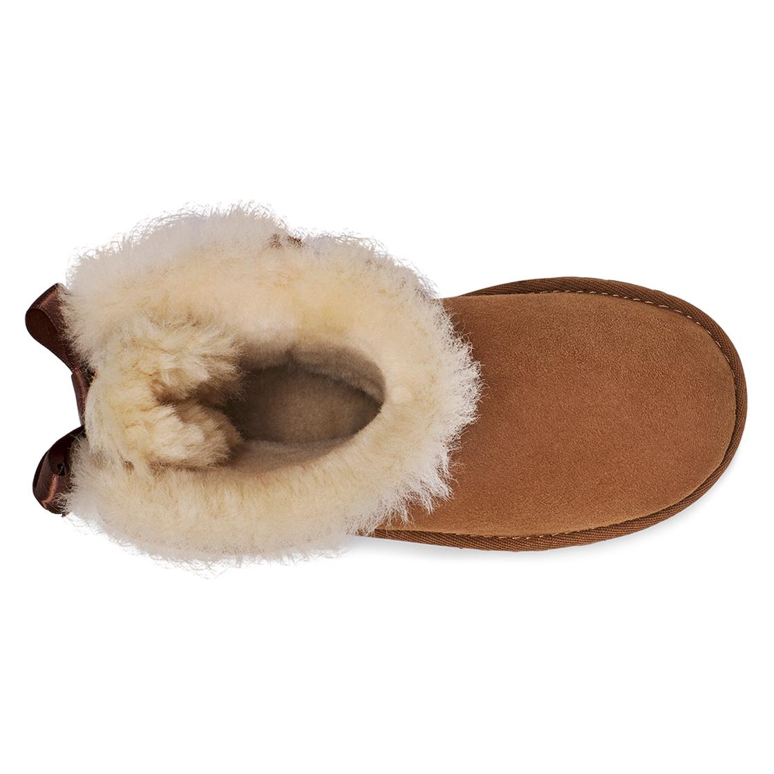 Bailey Bow II Chestnut - Stivaletti Bambino / Bambina Marroni UGKBLBOWCN1017394K  UGG 