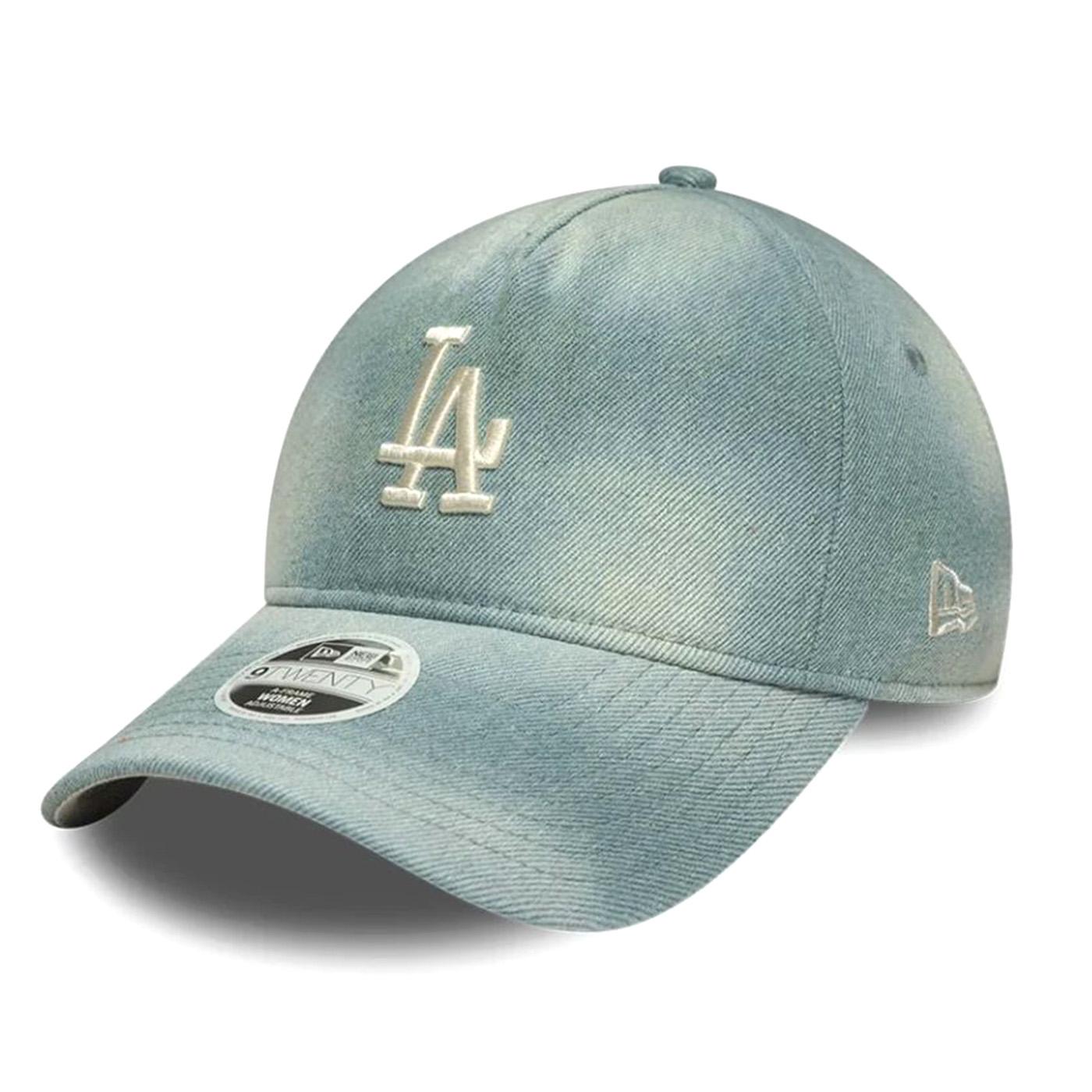 FEMALE DENIM 9TWENTY® AF LOS ANGELES DODGERS - Cappellino con Visiera Denim Jeans Blu<BR/><BR/><BR/><BR/> 60856319 PAB NEW ERA 