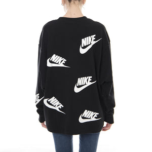 W NSW CREW FUTURA TOSS BLACK/WHITE AA3142-010  NIKE 