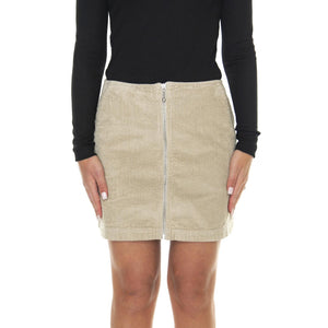 Obey Greta Skirt Silver Grey - Gonna Beige 411550109-SIG  OBEY 