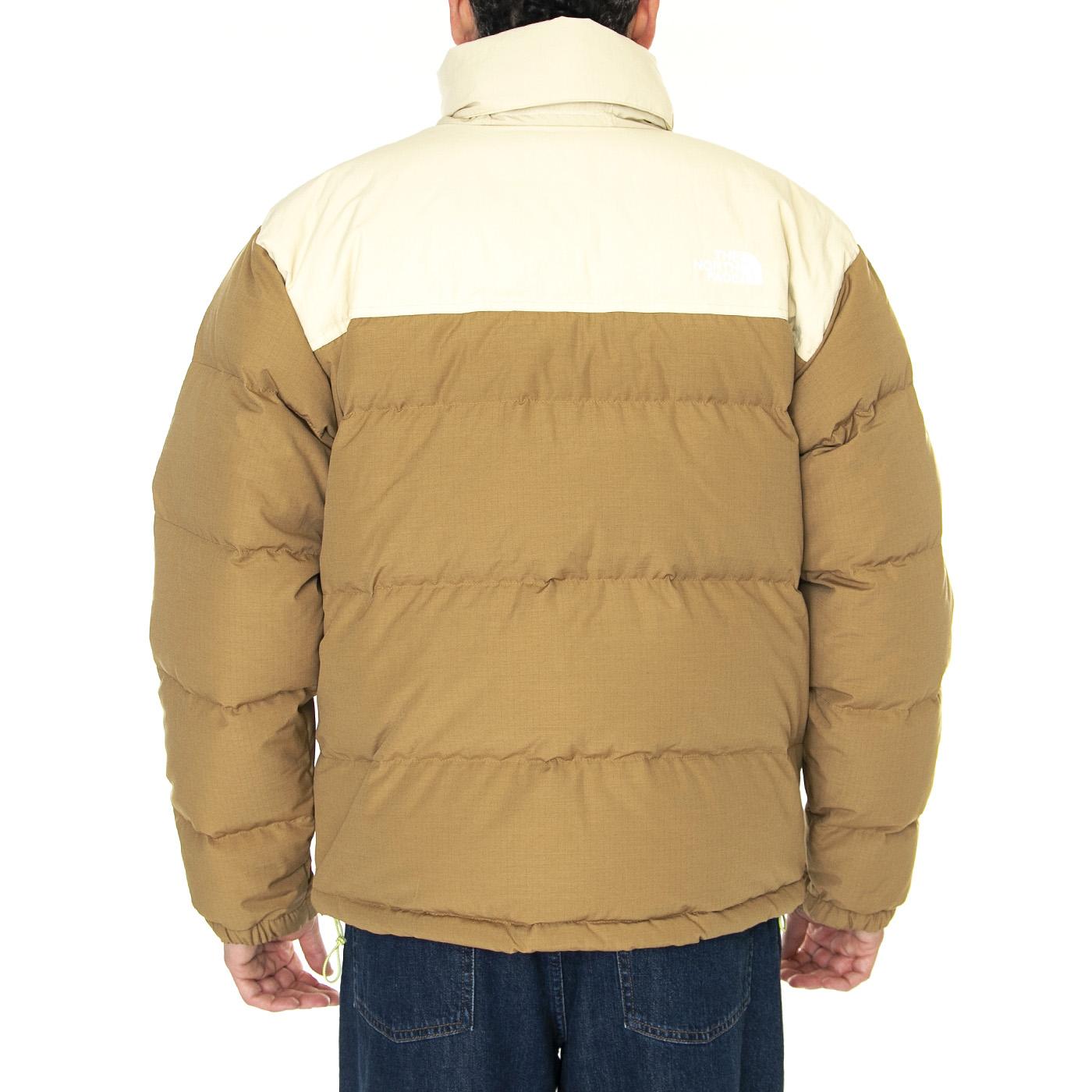 M 92 Low-Fi Hi-Tek Nuptse Utility Brown / Gravel - Giacca Uomo Beige NF0A7ZYP92Q1  THE NORTH FACE 