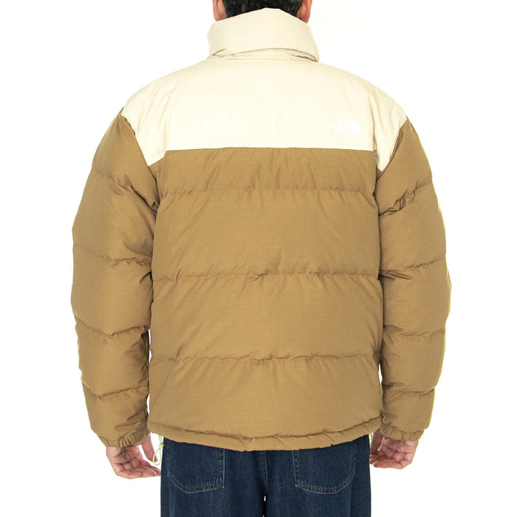 M 92 Low-Fi Hi-Tek Nuptse Utility Brown / Gravel - Giacca Uomo Beige NF0A7ZYP92Q1  THE NORTH FACE 