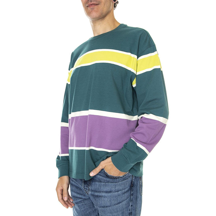 Skate Graphic Box LS Tee Oversized Teal - Maglietta Girocollo Maniche Lunghe Uomo Multicolore A1006-0004  LEVIS 