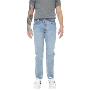 502 Taper Easy Light Indigo Worn In - Pantaloni Denim Jeans Uomo Blu 29507-1191  LEVIS 