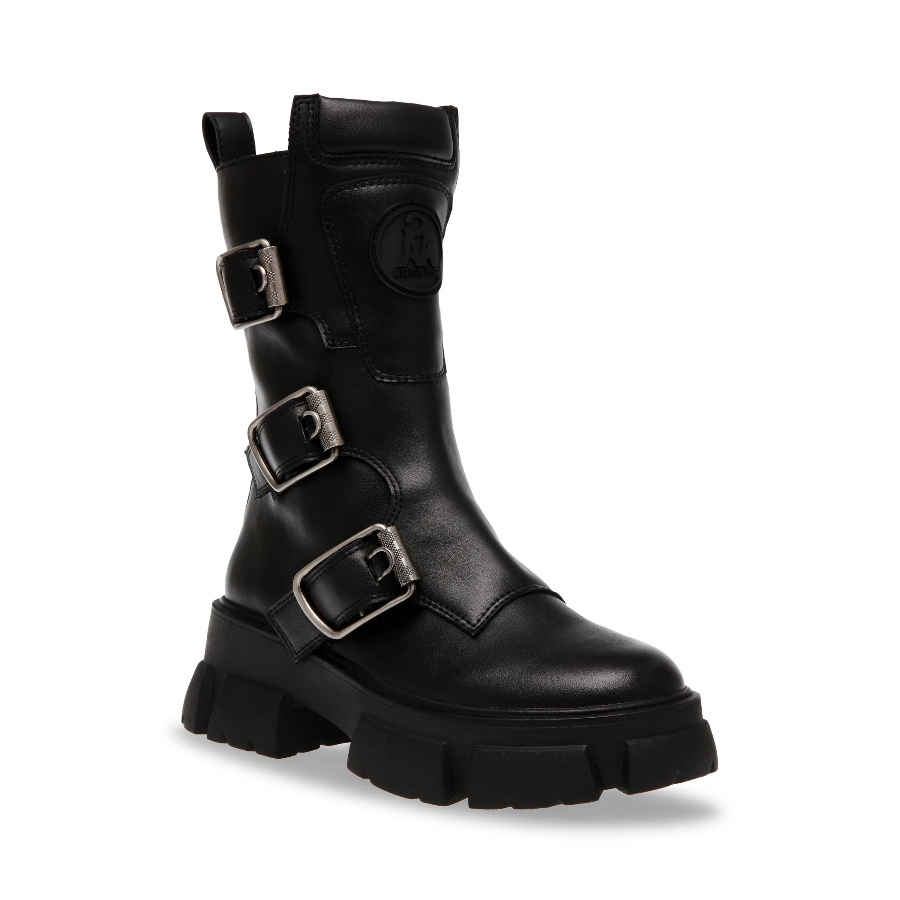 Transfixed Black Leat - Stivali Donna Neri SMSTRANSFIXED-17  STEVE MADDEN 