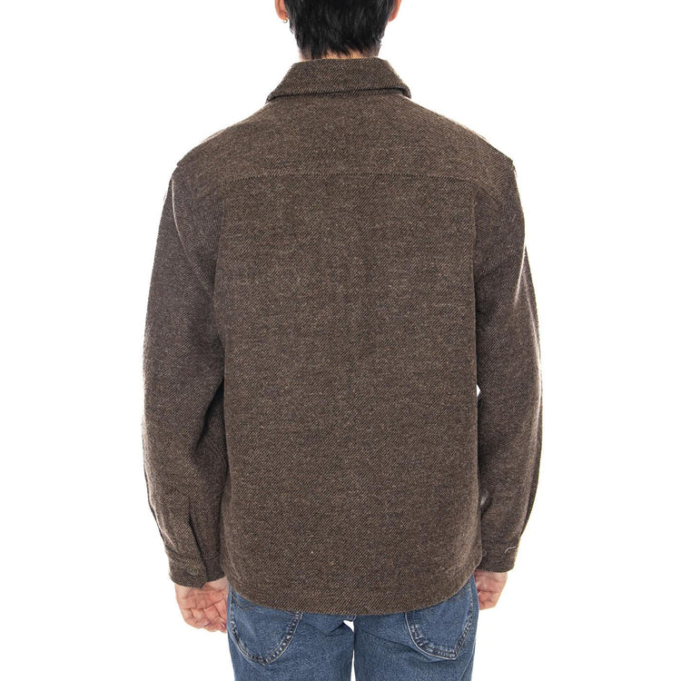 Overshirt Brwon Jaspe - Giacca Sovracanicia Uomo Marrone 112371313 . LEE 