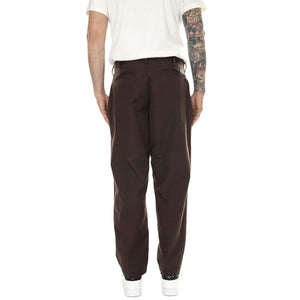 Fubar Pleated Pant Java Brown - Pantaloni Uomo Marroni 142020201-JVA  OBEY 