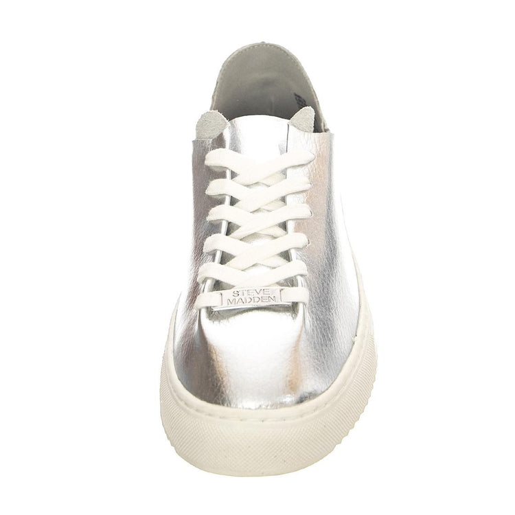 Dorey Silver - Scarpe Stringate Profilo Basso Donna Argento DORE03S1SILV  STEVE MADDEN 