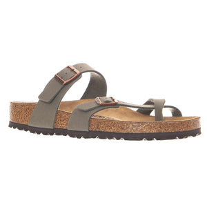 Mayari Birkibuc Regular Fit Stone - Sandali Uomo / Donna Grigi 071071 STN BIRKENSTOCK 