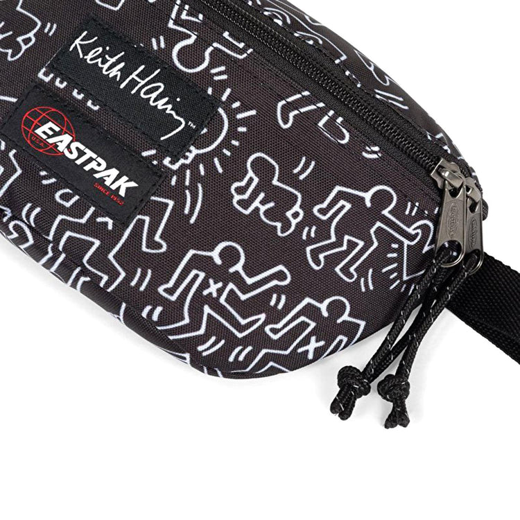 SPRINGER KEITHHARINGBLACK - Marsupio Nero Collaborazione con Keith Haring EK000074 6Z21 EASTPAK 