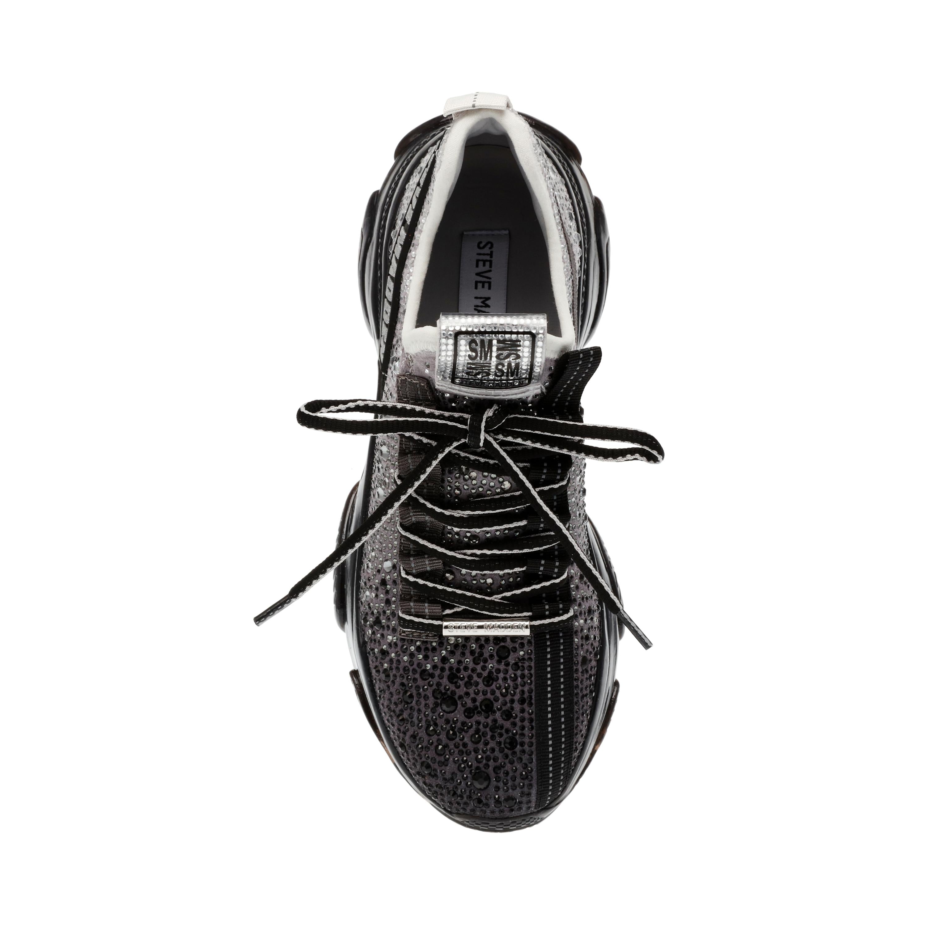 Mistica Black Silver - Scarpe Stringate Profilo Basso Donna Nere / Multicolore SMPMISTICA-915  STEVE MADDEN 