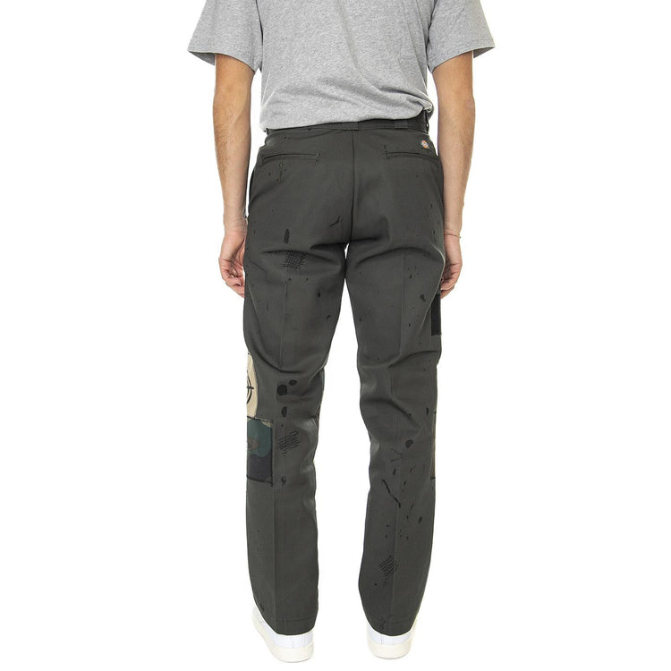 M' Andrew Burgess 874 Pant Olive Green - Pantaloni Uomo Verdi DK0A4YUKOGX1  DICKIES 