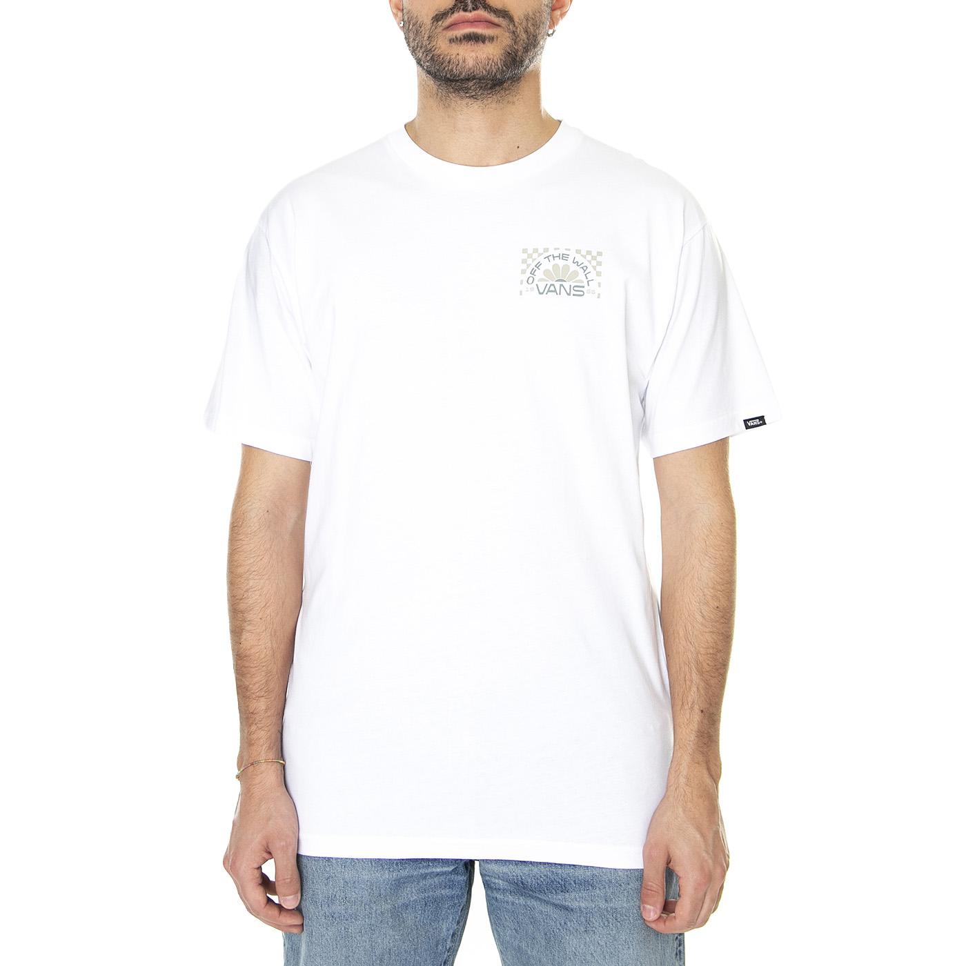 M' Forever Vans Tee SS White - Maglietta Girocollo Uomo Bianca VN00003MWHT1  VANS 