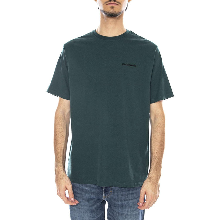 M's P-6 Logo Responsibili-Tee Sage Green - Maglietta Girocollo Uomo Verde 38504 CASG PATAGONIA 