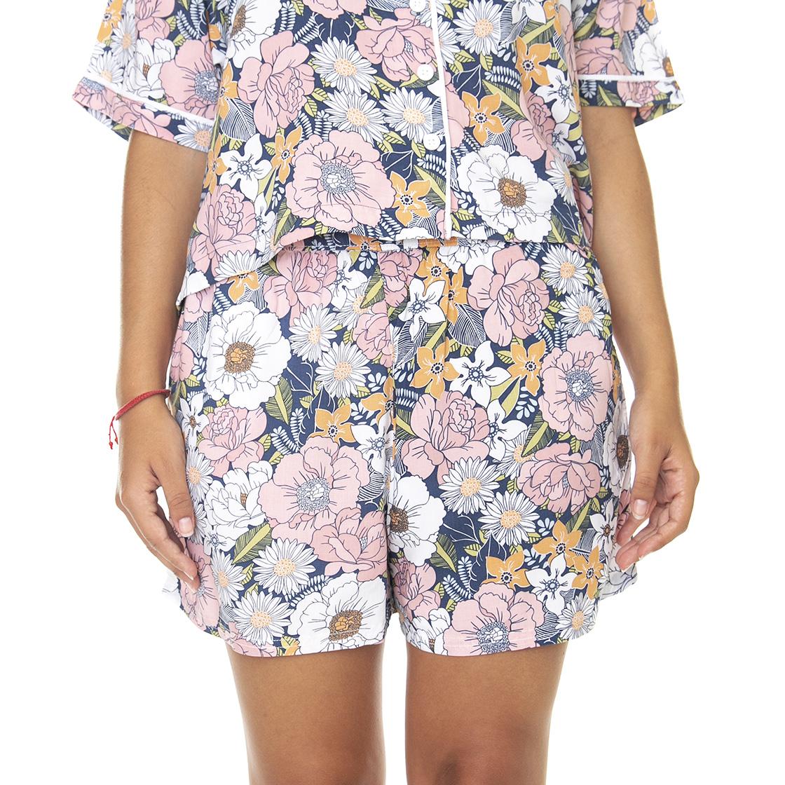 Summer Print Retro Floral - Pantaloncini Donna Multicolore VN0A5LMQYRH1  VANS 