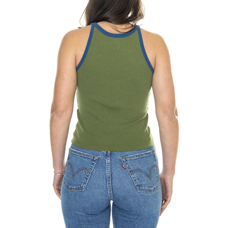 Garden Green Harriet Top - Top Donna Verde WTP00160-GARDEN GREEN  THINKING 