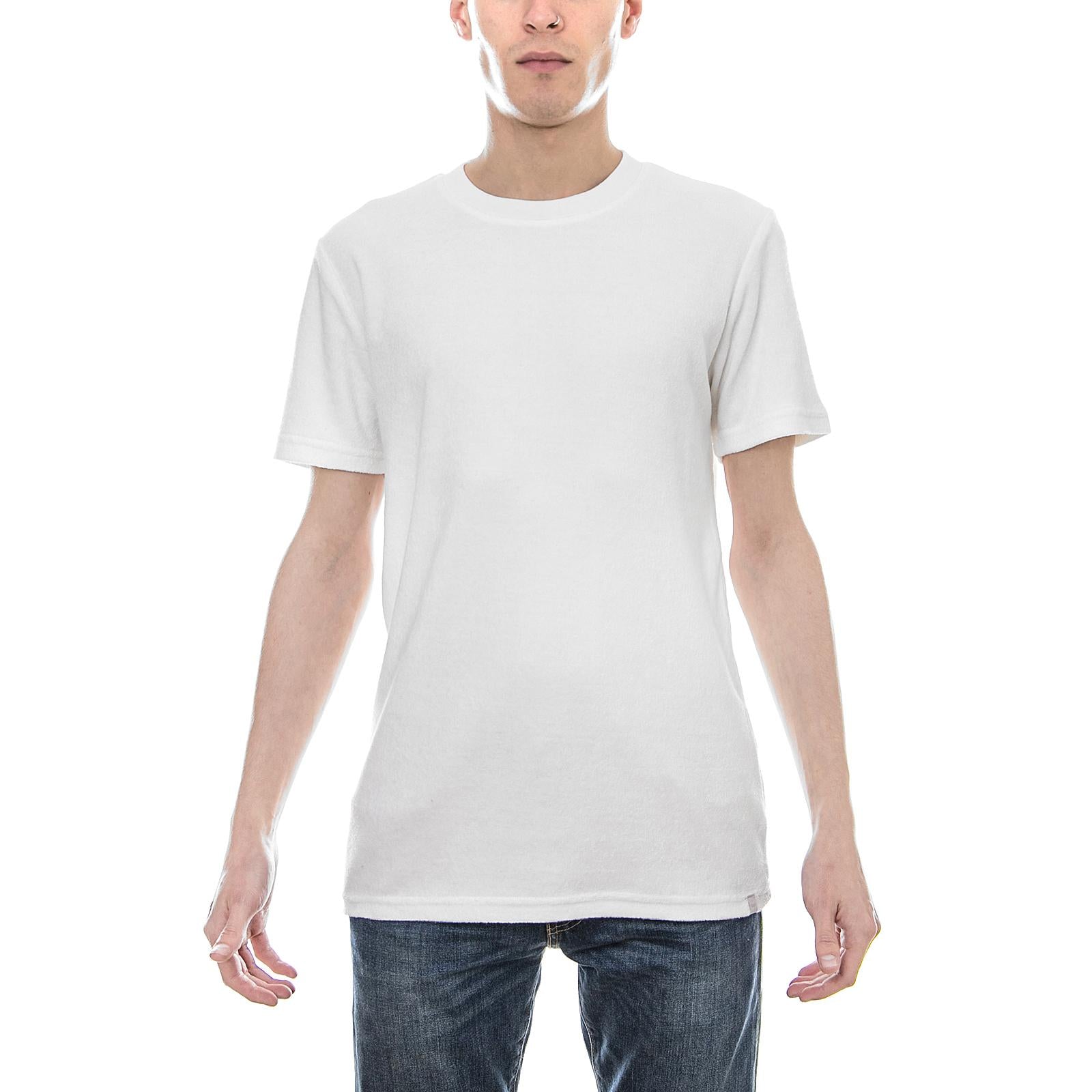 Yunus Ss T-Shirt - White - Maglietta Girocollo Uomo Bianca 163272099-000  MINIMUM 