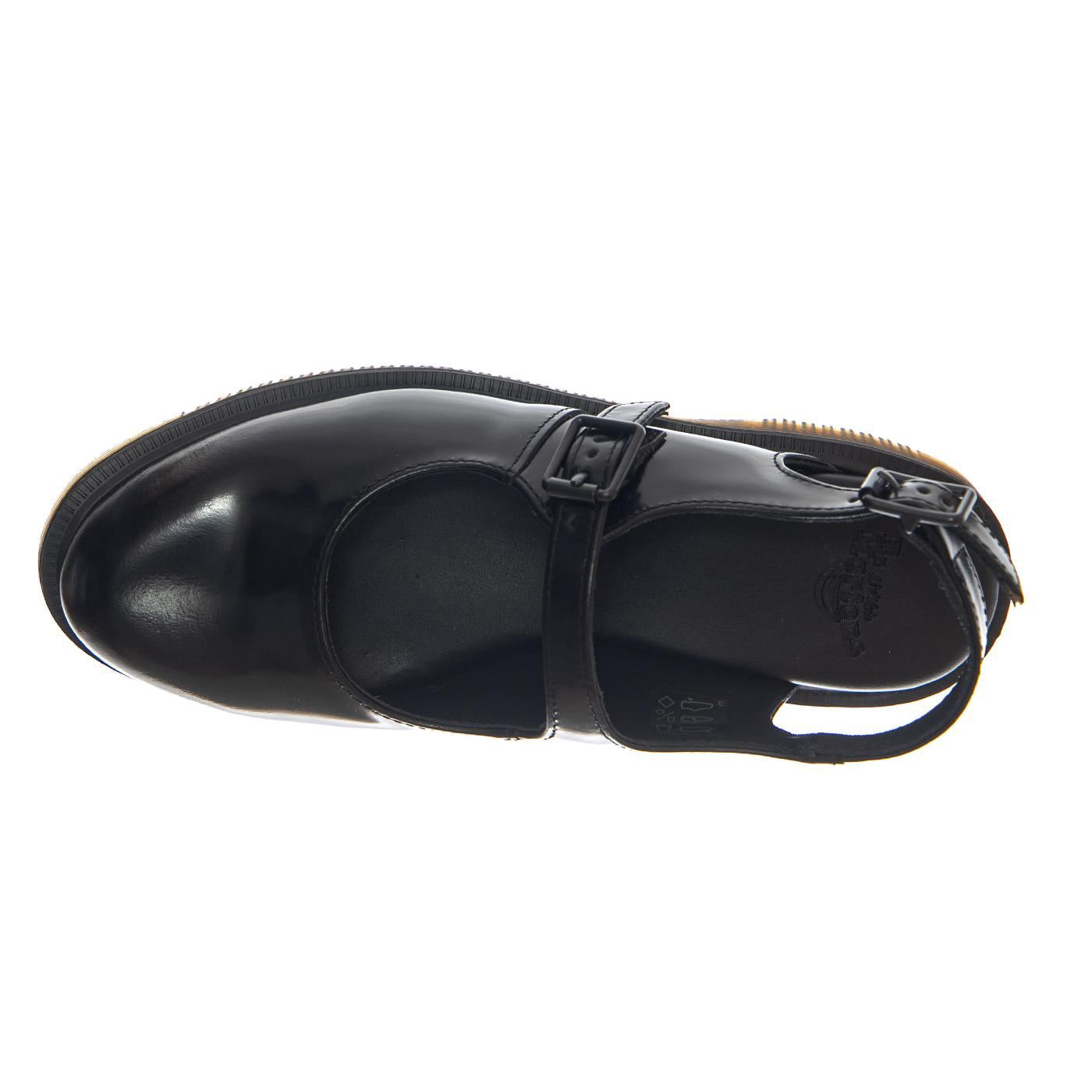 Madaline Polished Smooth Black - Sandali Donna Neri 42132001 BLK DR.MARTENS 