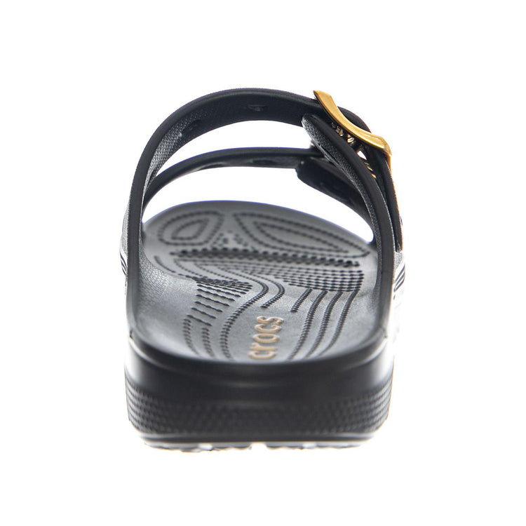 Saturday Metallic Buckle Sndl Black - Sandali Donna Neri CR.213316 BLK CROCS 