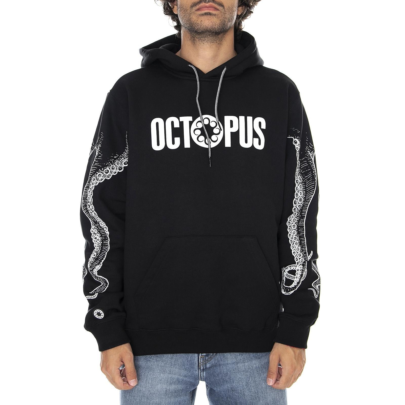  20WOSH18-BLACK-WHITE  OCTOPUS 