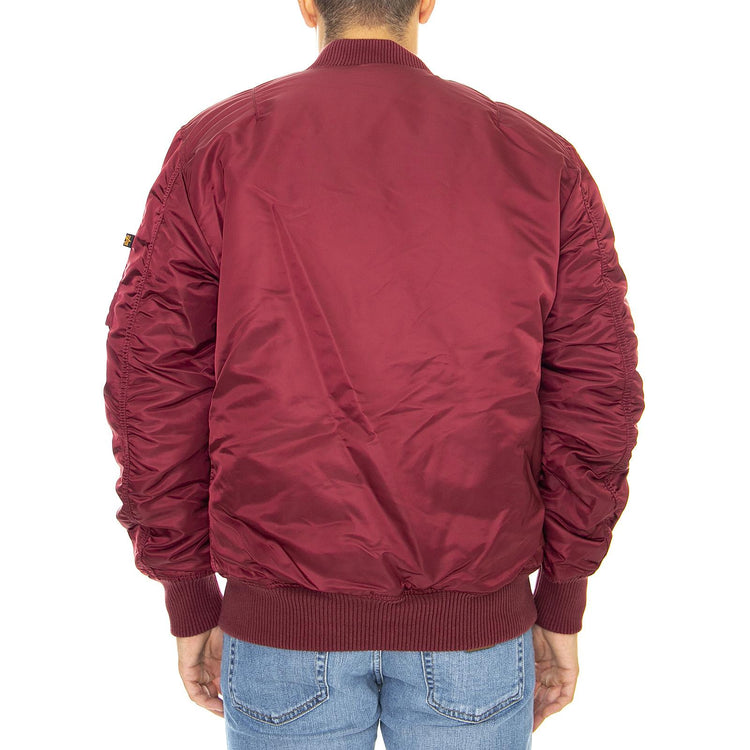 Ma-1 Vf 59 Long Jacket - Burgundy - Giacca Invernale Uomo Bordeaux 168100-184  ALPHA INDUSTRIES 