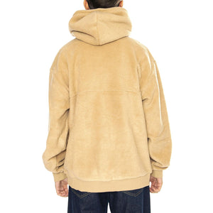 Blanket Fleece Hood Mojave - Felpa con Cappuccio Uomo Marrone 22298-MOJAV  BRIXTON 