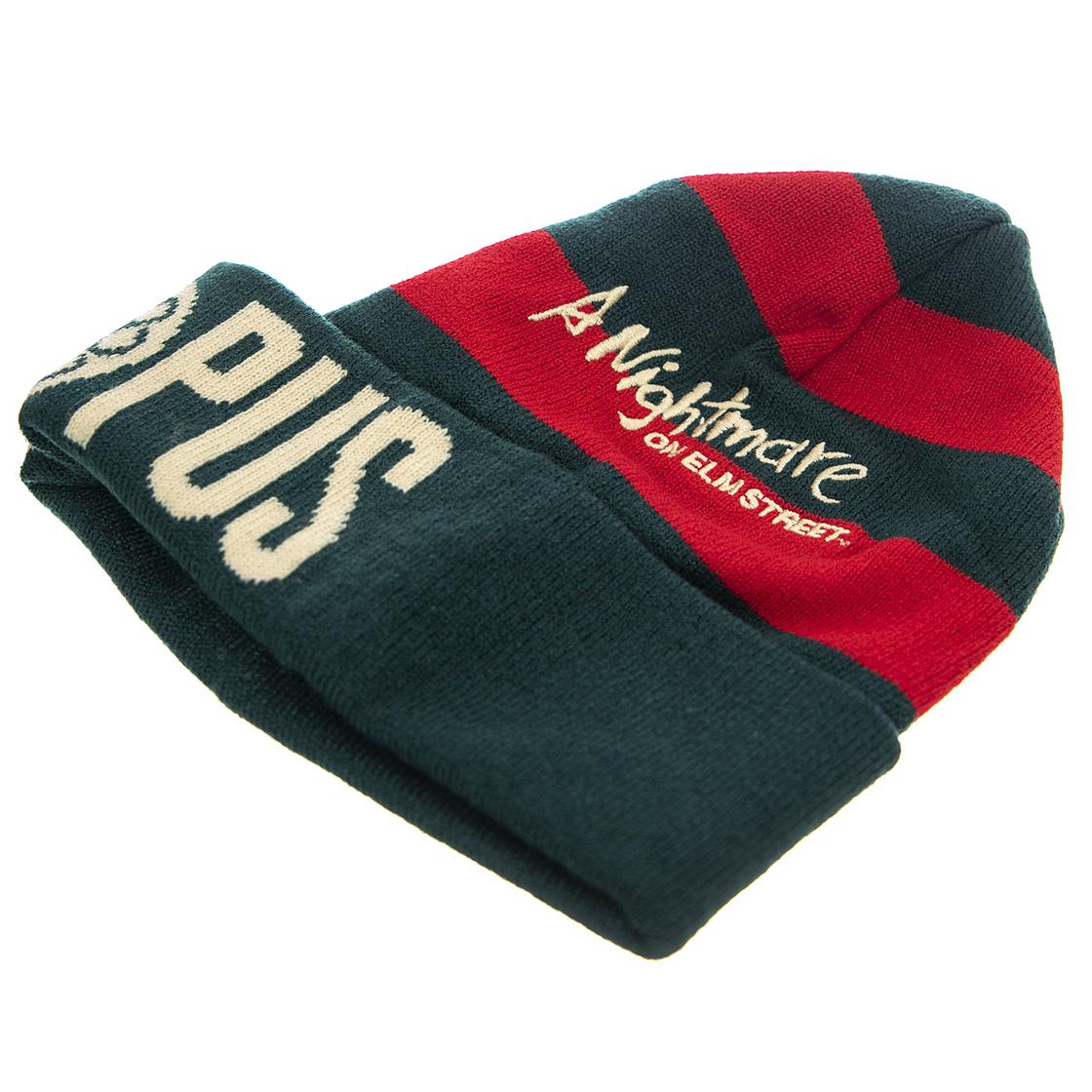 Nightmare Freedy Stripes Beanie - Cappellino a Cuffia Nero / Multicolore 22WOBN90  OCTOPUS 