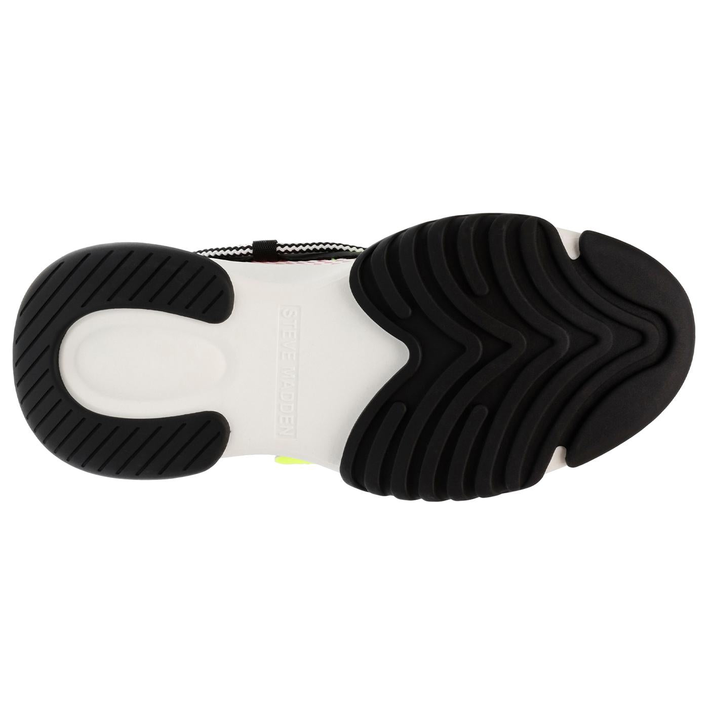 Bonanza Black / Fuchsia PU + Mesh - Scarpe Stringate Profilo Basso Donna Multicolore SMPBONANZA-BLAFUS  STEVE MADDEN 