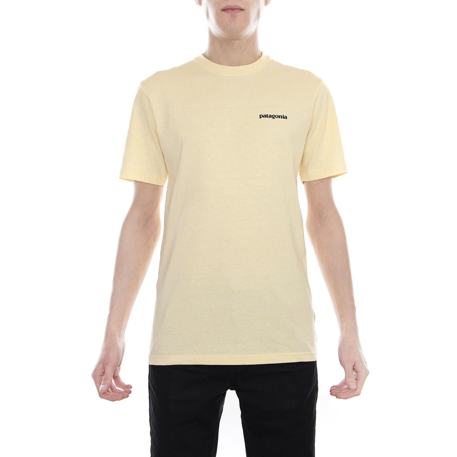 M s P-6 Logo Responsibili-Tee Crest Yellow 39174-CSTY  PATAGONIA 