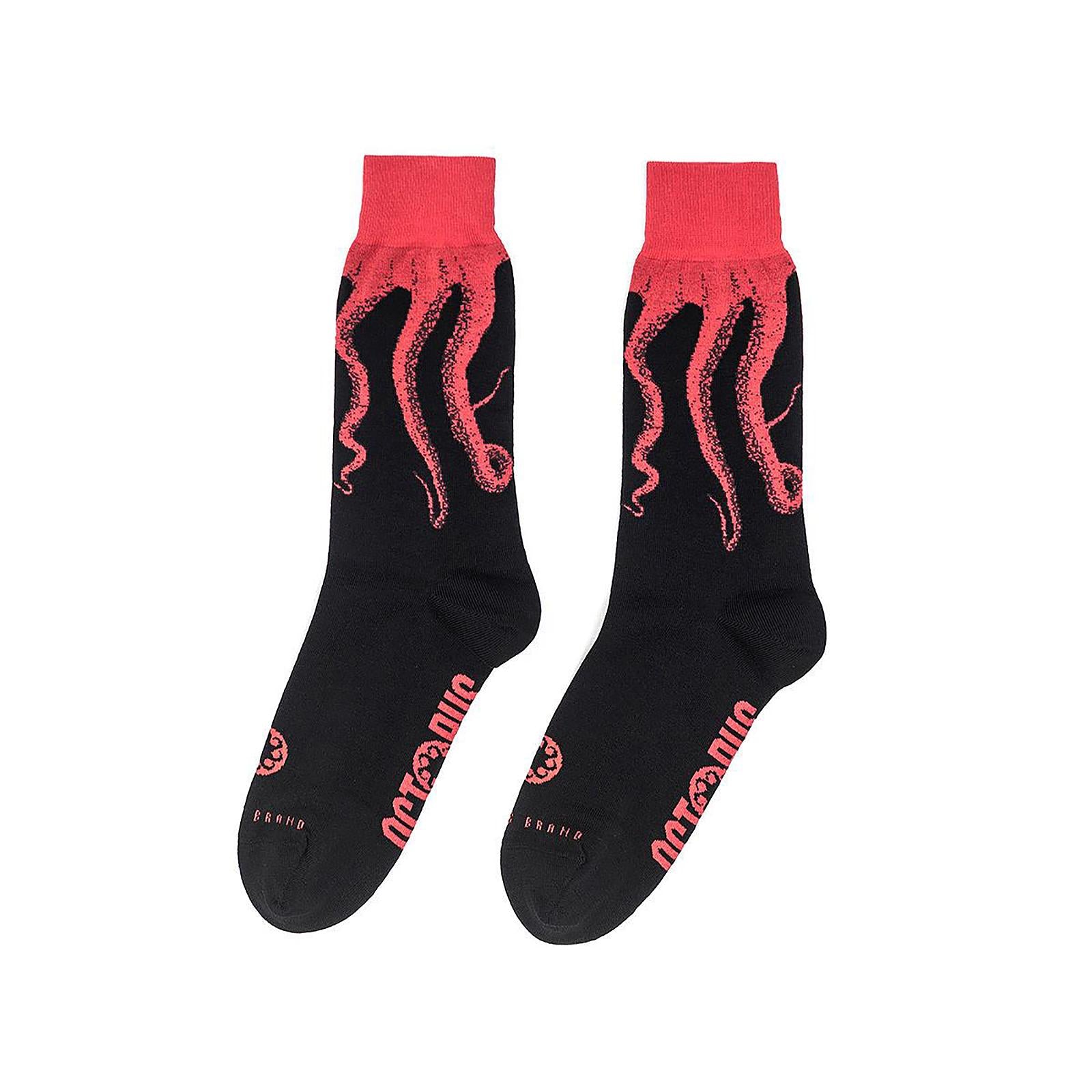 SOCKS ORIGINAL-BLACKRED 18SOSX01-BLACKRED  OCTOPUS 