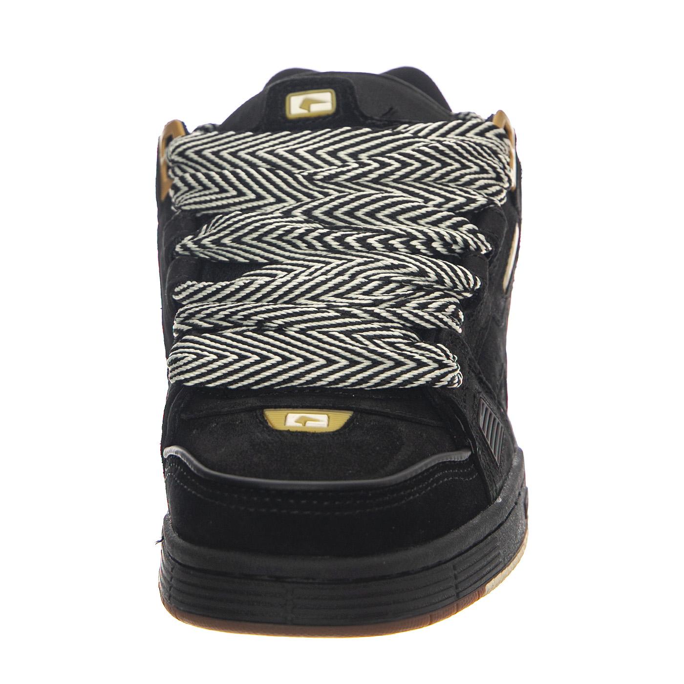 Sabre Black Prm Shoes - Scarpe Stringate Profilo Basso Uomo Nere GBSABR-20602  GLOBE 