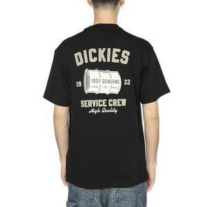 Service Crew SS Tee Black - Maglietta Girocollo Uomo Nera DK0A4Z8TBLK1  DICKIES 