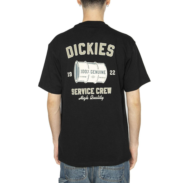 Service Crew SS Tee Black - Maglietta Girocollo Uomo Nera DK0A4Z8TBLK1  DICKIES 