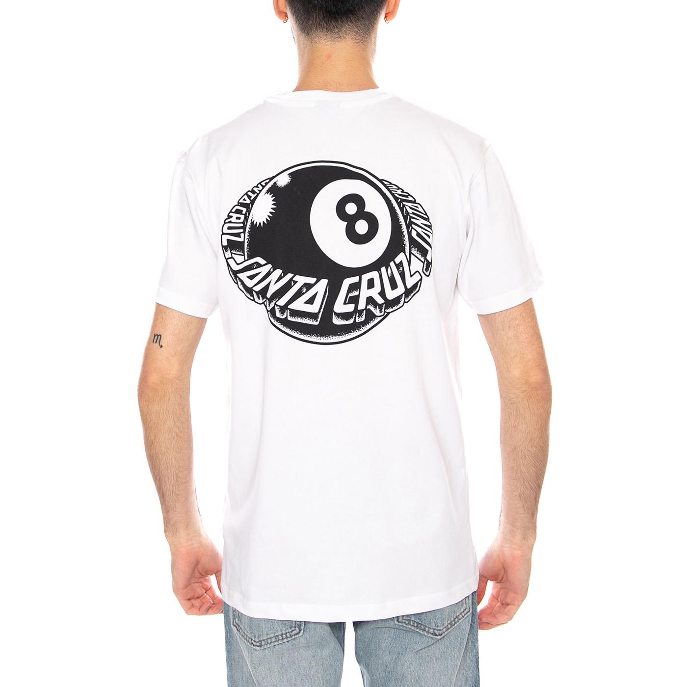 Winkowski Eighth Planet White - Maglietta Girocollo Uomo Bianca SCA-TEE-13005 White SANTA CRUZ 