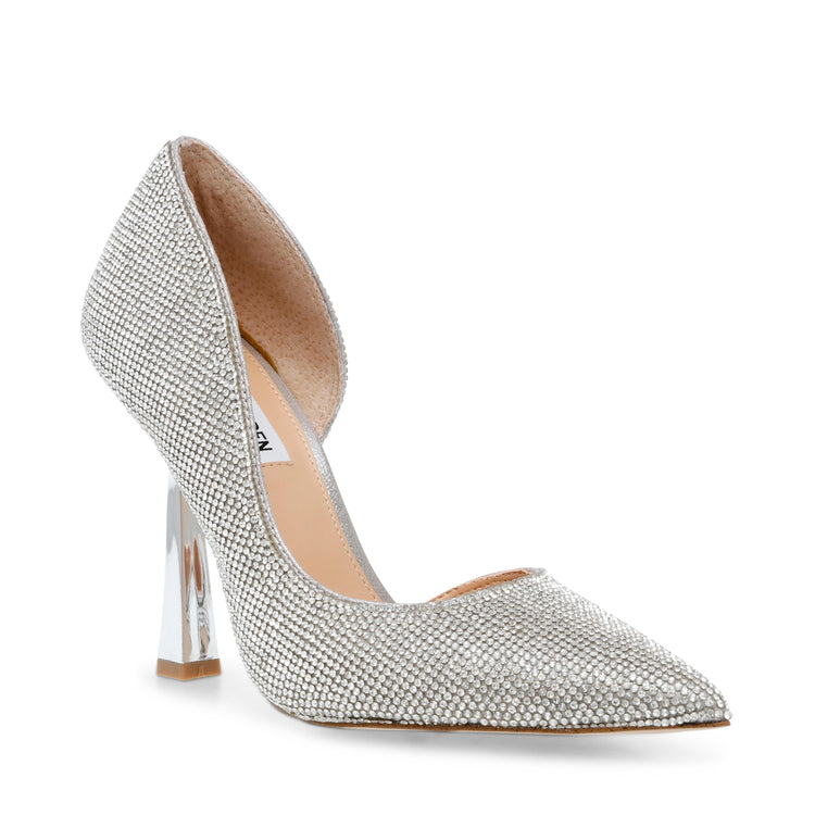 Damzil-R Rhinestones - Scarpe Décolleté Donna Argento SMSDAMZIL-R-RHI  STEVE MADDEN 