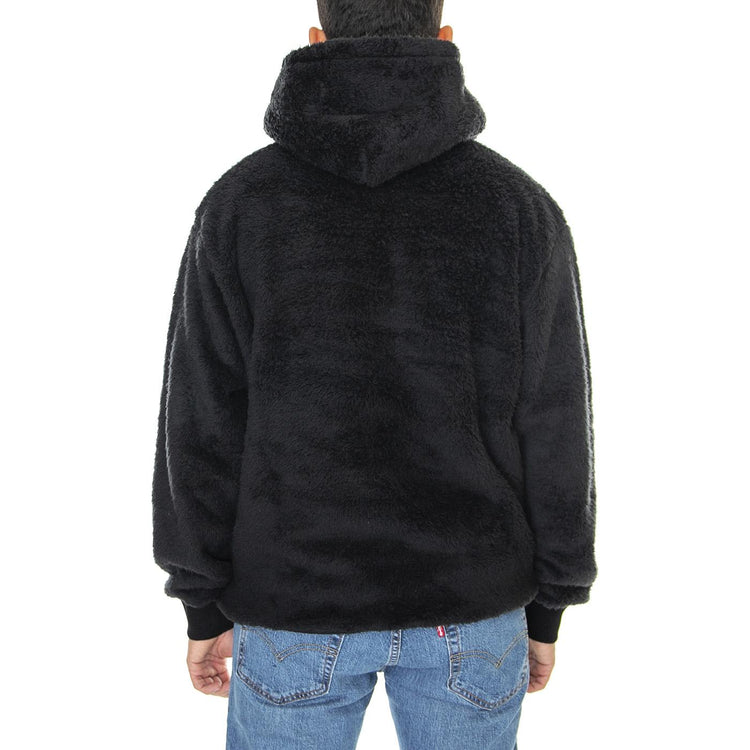 Taoboy Fleece Hoodie Black - Felpa con Cappuccio Uomo Nera HDY0106BLK  DOOMSDAY 